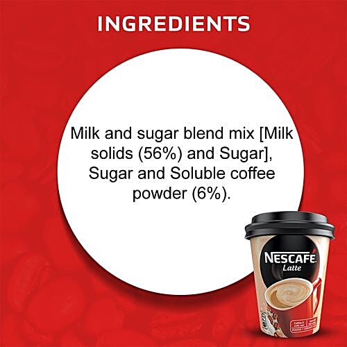 Nescafe  Latte Coffee Cup, 25 g  