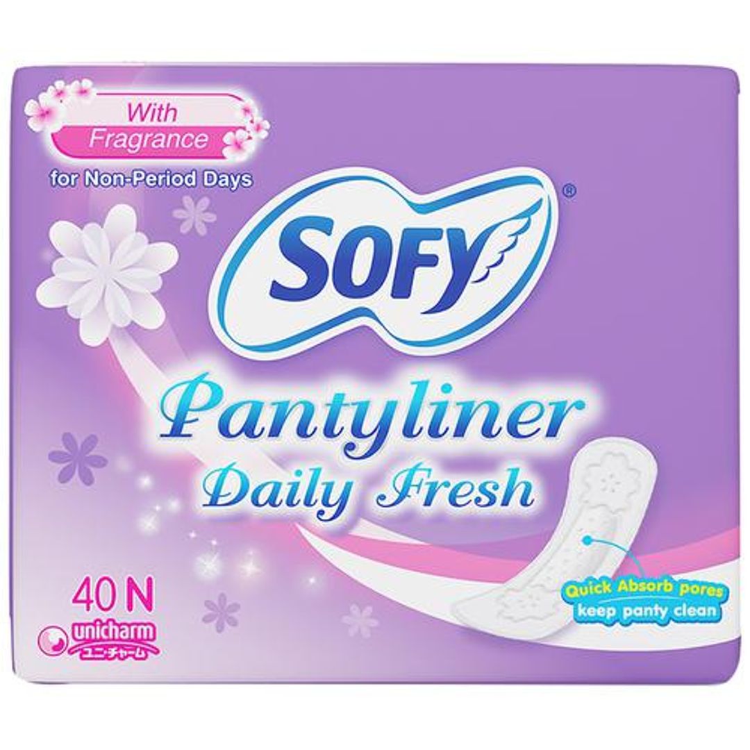 Sofy Daily Fresh Pantyliner, 40 pcs 