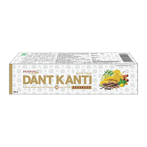 Patanjali Dant Kanti - Advance, 100 g  