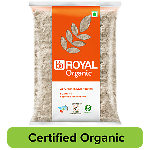 bb Royal Organic - Whole Wheat Atta/Ghau Peeth, 2 kg  