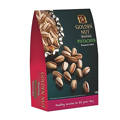 Golden Nut Pistachios - Roasted & Salted, 100 g  