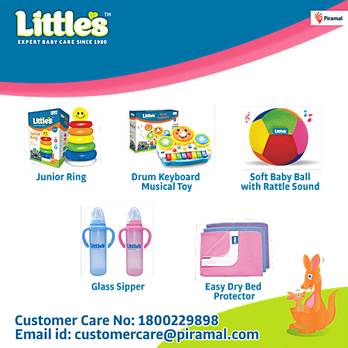Little's Soft Cleansing Extra Thick & Moist Baby Wipes, 80 pcs  
