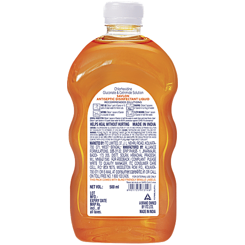 Savlon Antiseptic Disinfectant Liquid, 500 ml