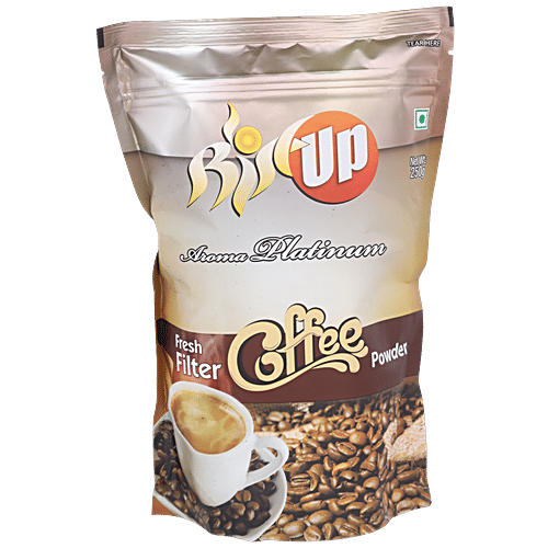 Riseup Coffee - Chikamagalur Aroma Platinum Filter Coffee, Using German Machinary to Roast & Grind, 250 g  