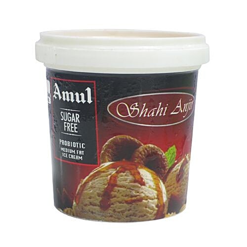 Buy Amul Sugar Free Ice Cream Anjeer with Chocolate Sauce Online at