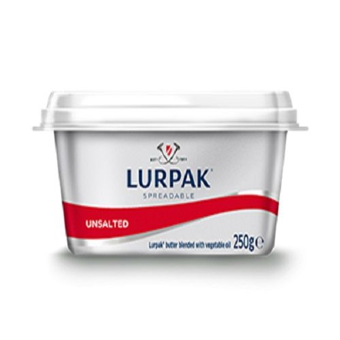 Buy Lurpak Butter Spreadable Unsalted 250 Gm Online At Best Price of Rs