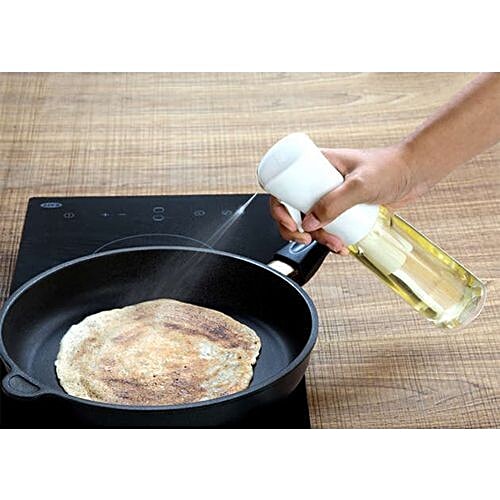 Buy Decor Fitness Freak FF100 Refillable Oil Sprayer White Cap With