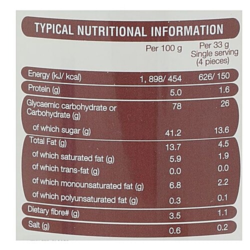 Monetta Wafer Sticks - Chocolate Cream, 300 g  Zero Trans Fat