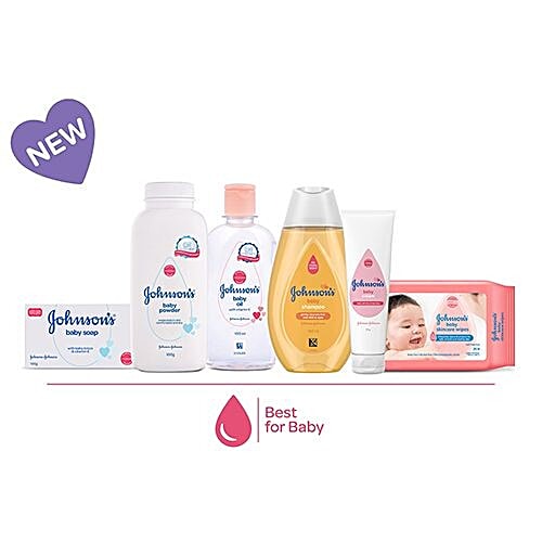 Buy Johnsons Baby Care Collection With Organic Cotton Baby One Piece