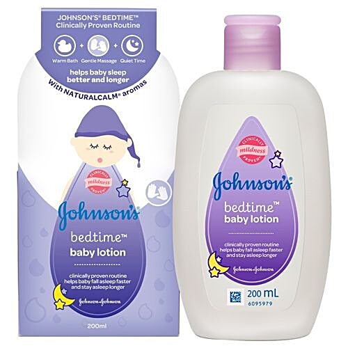 Johnson & Johnson Bedtime Baby Lotion, 200 ml  