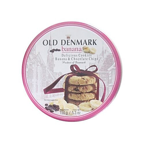 Buy Old Denmark Cookies Banana & Chocolate Chip 153 gm Online at Best