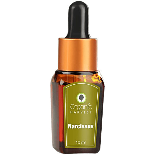 Organic Harvest Narcissus Essential Oil, 10 ml Free From Pesticides