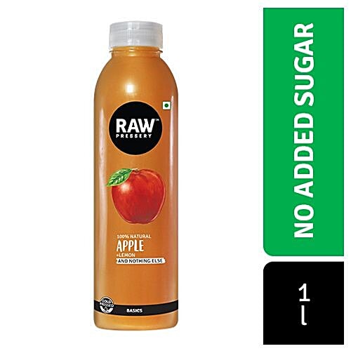 Buy Raw Pressery Cold Pressed Juice Apple 1 ltr Online at Best Price