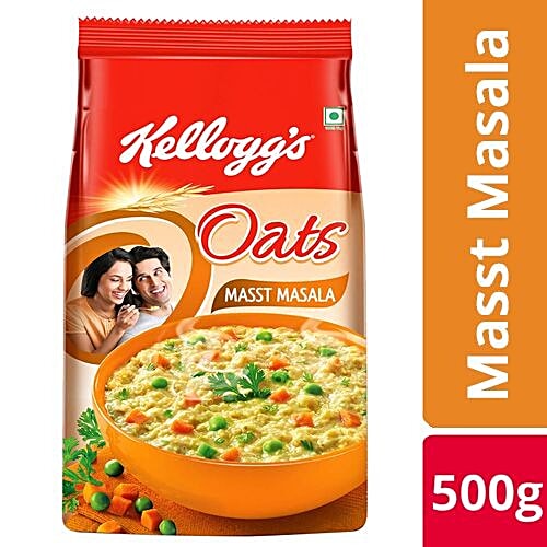 Kelloggs Savory Oats Mast Masala, 500 g  
