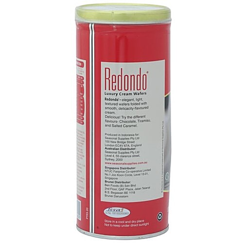 Redondo Wafers - Luxury Cream, Strawberry, 200 g  
