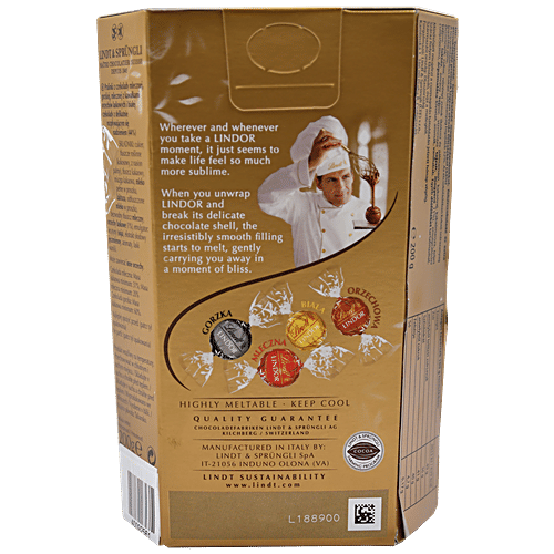 Lindt Chocolate - Lindor Assorted Truffles, 200 g  