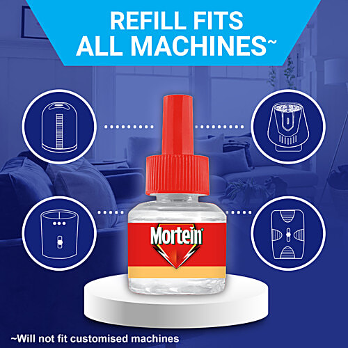 Mortein Smart Mosquito Repellent Liquid Refill, 45 ml (Pack of 2) Protection
Kills Mosquitoes in 5 Minutes
Long-Lasting Solution