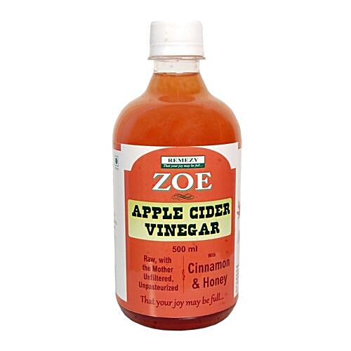 Zoe Apple Cider Vinegar - With Cinnamon & Honey, 500 ml  