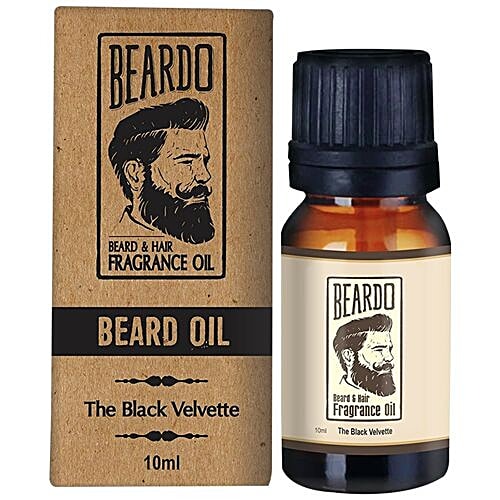 Beardo Beard & Hair Fragrance Oil - The Black Velvet, 10 ml  