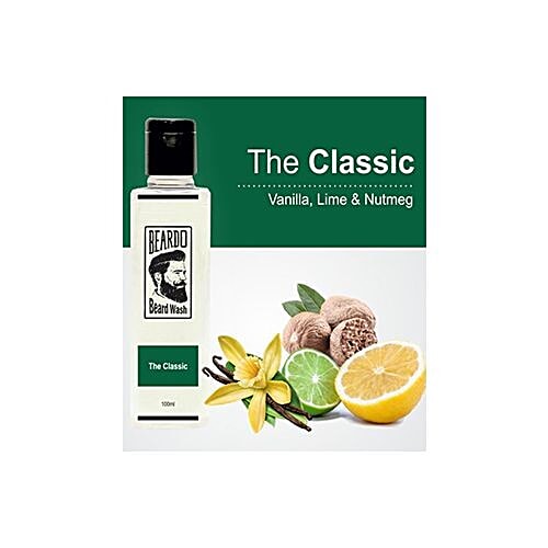 Beardo Beard Wash - The Classic, 100 ml  