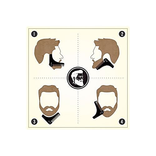 Beardo Comb - Beard Shaping & Styling Tool, 1 pc  