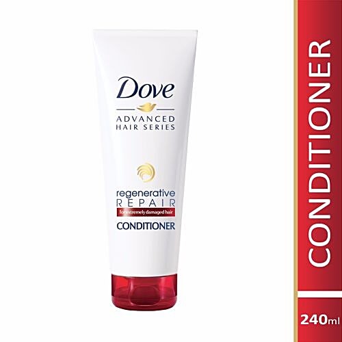Dove Advanced Hair Series Regenerative Repair Conditioner - For Extremely Damaged Hair, 240 ml  