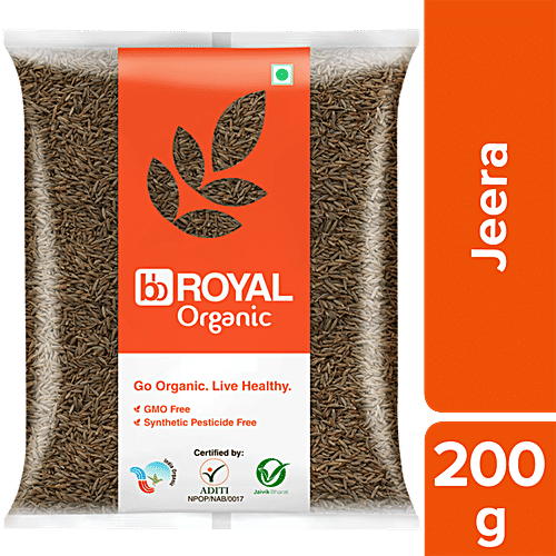 bb Royal Organic - Cumin/Jeera/Jeerige, 200 g  