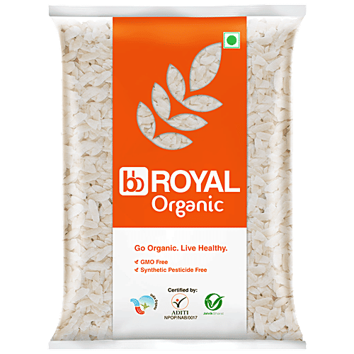 bb Royal Organic - Poha Medium, 1 kg  