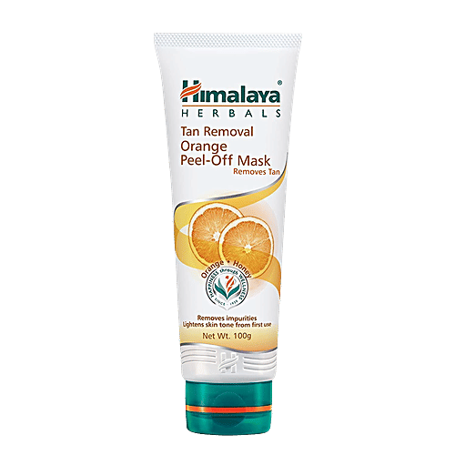 Himalaya Tan Removal Orange Peel-Off Mask, 100 g  