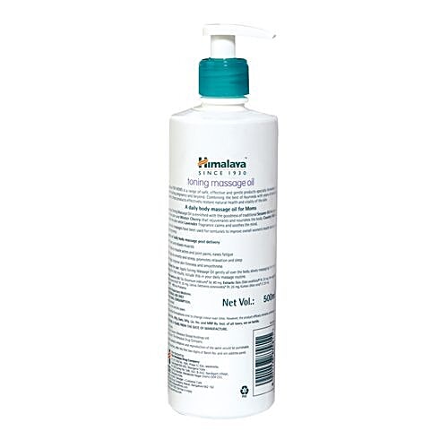 Buy Himalaya For Moms Toning Masage Oil 500 Ml Online At Best Price of