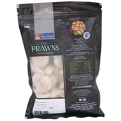 Big Sams Prawns - Large, 250 g  