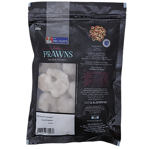 Big Sams Prawns - Jumbo, 250 g  