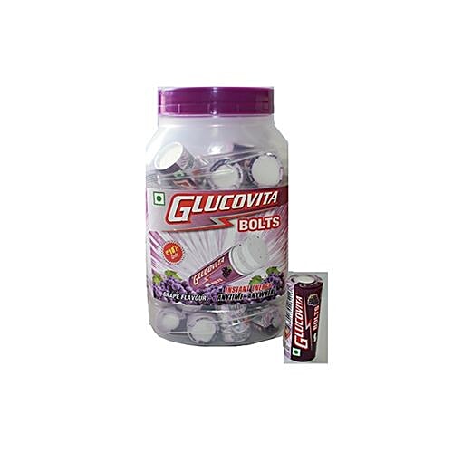Buy Glucovita Bolts Grape Online at Best Price of Rs 200 bigbasket