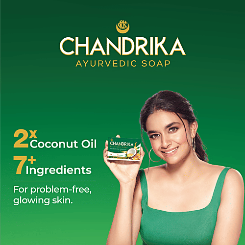 Buy Chandrika Bathing Soap Ayurvedic 125 Gm Online At Best Price of Rs