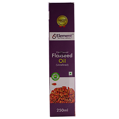 Buy 6Th Element Flaxseed Oil Online at Best Price of Rs null bigbasket