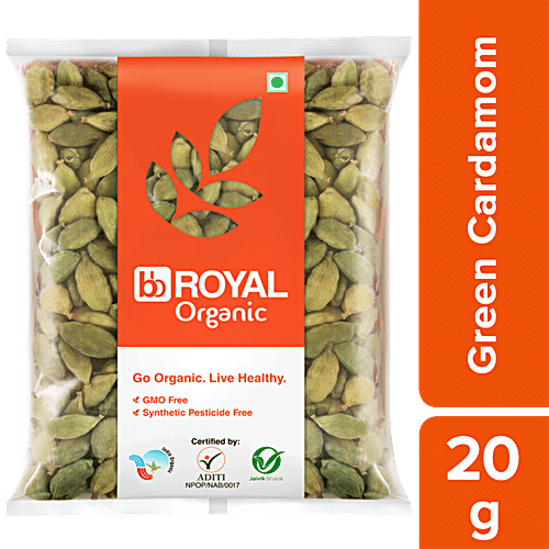 bb Royal Organic - Cardamom Green/Elakki, 20 g  