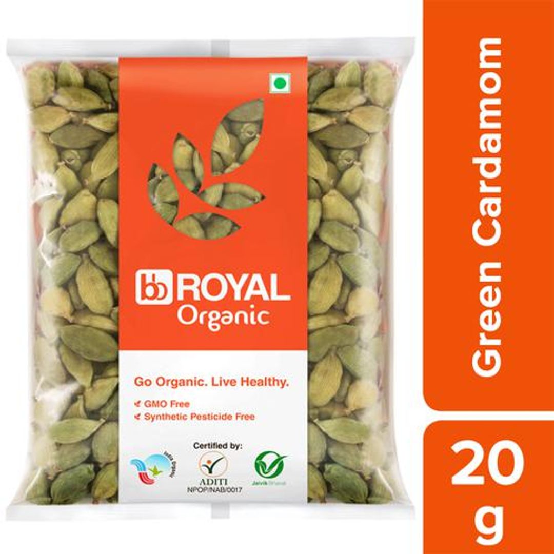 BB Royal Organic - Cardamom Green/Elakki, 20 g 