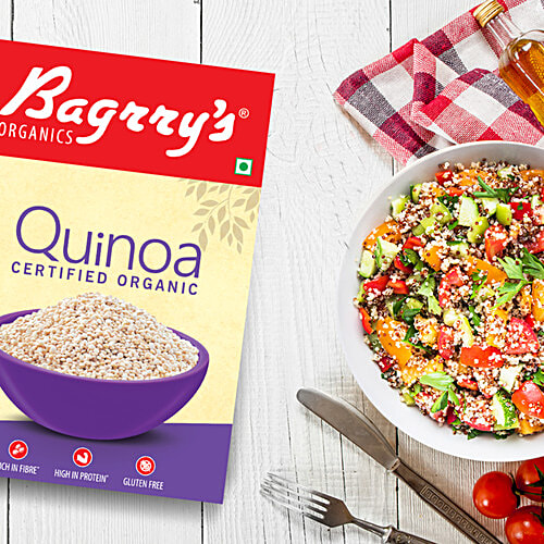 Buy Bagrrys Organic Quinoa 500 Gm Online At Best Price of Rs 375