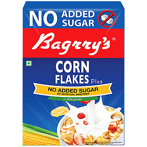 Buy Bagrrys Corn Flakes Plus No Added Sugar 250 gm Online at Best