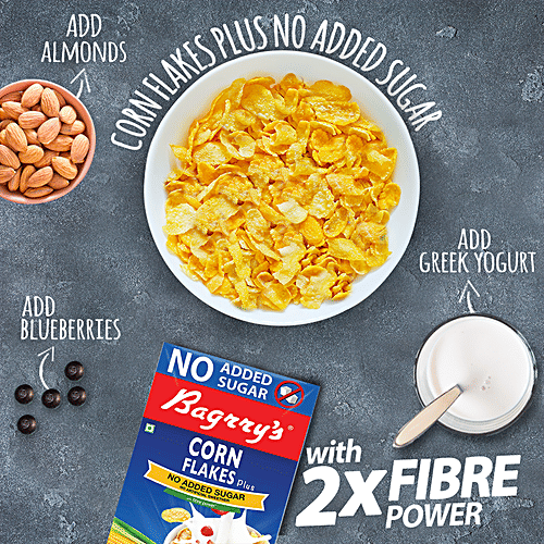 Buy Bagrrys Corn Flakes Plus No Added Sugar 250 gm Online at Best