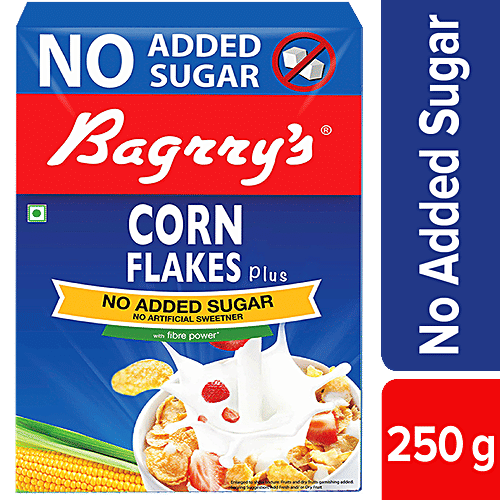 Buy Bagrrys Corn Flakes Plus No Added Sugar 250 gm Online at Best