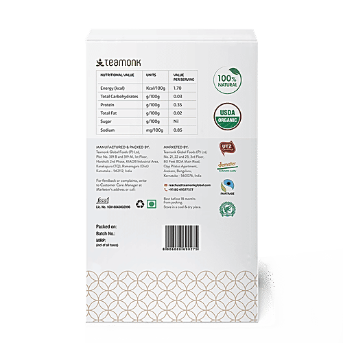 Teamonk Darjeeling Black Tea - Bodh Second Flush, Provides Energy, 100 g  Natural, No Sugar