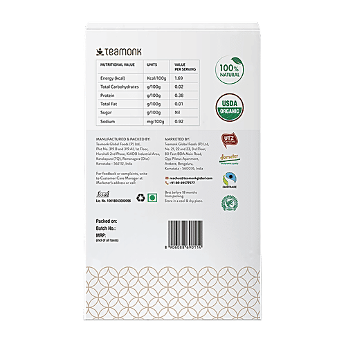 Teamonk Darjeeling Oolong Tea - Tapas, 100 g  