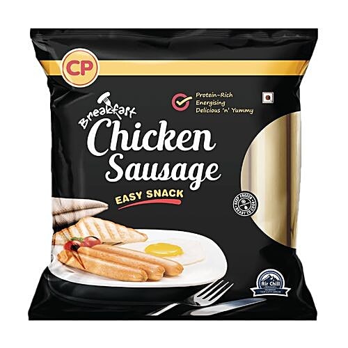 CP Easy Snack Breakfast Chicken Sausage, 500 g  