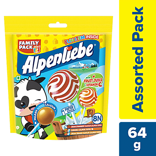 Buy Alpenliebe Lollipop Pop Assorted Flavours 40 Gm Online At Best Price of Rs 50 bigbasket
