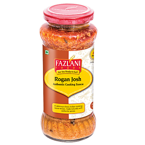 Fazlani Foods Rogan Josh Sauce, 285 g No Artificial Colours/Flavours