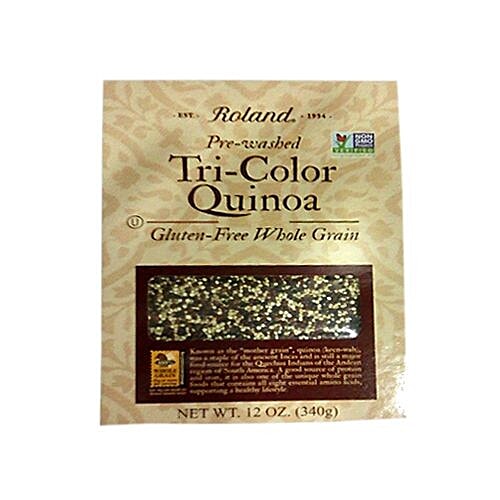 Buy Roland Quinoa Tricolor Prewashed 340 Gm Online At Best Price of Rs 695 bigbasket