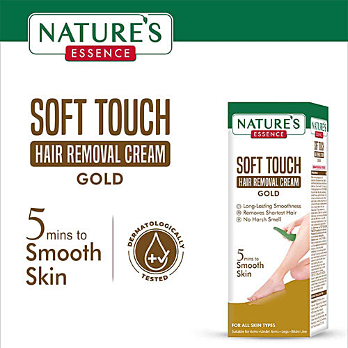 Buy Natures Essence Soft Touch Hair Removal Cream Gold Online at Best Price of Rs 45 bigbasket