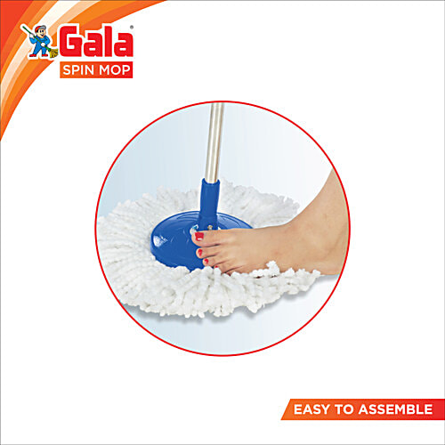 Gala Spin Mop Refill - Microfibre, 1 pc  Microfibre Deep Clean
 Machine Washable Refill
