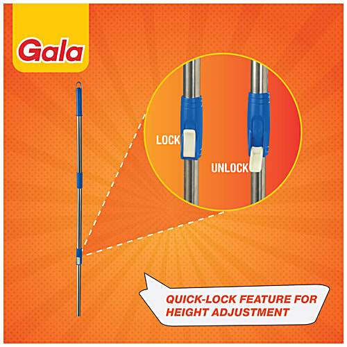 Gala Spin Rod Spare - Stainless Steel, 3.8 ft, Blue, 1 pc  Quick Lock